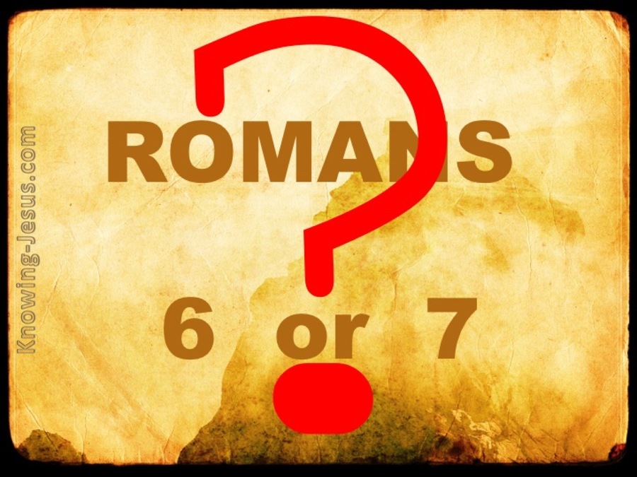 Romans Six and Romans Seven (devotional) (yellow)